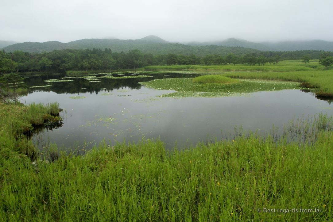 One of the five lakes on the Shiretoko Peninsula, Hokkaido.