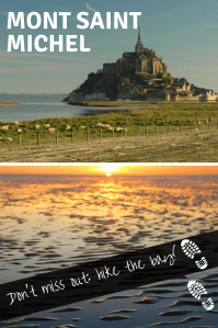 Hike the bay - Mont Saint Michel - Pinterest- Pin