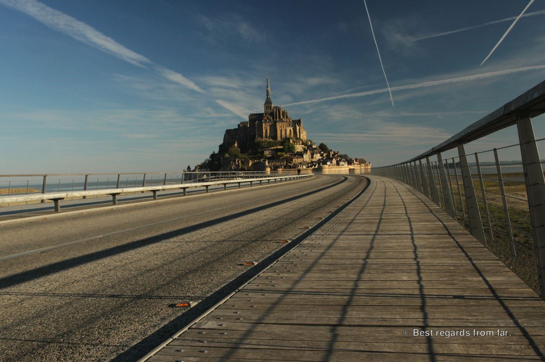 Perspective on the Mont Saint Michel