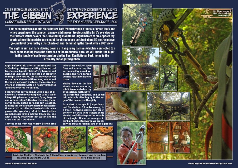 The Gibbon Experience - Beyond Boundaries magazine