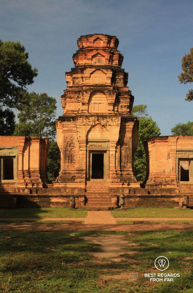 Ancient temple in the morning sun.