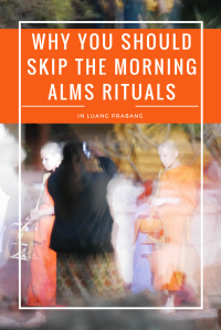 Morning alms rituals, Laos PIN