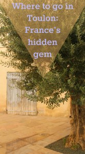 Pin referring to the hidden gems of Toulon article