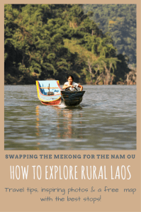 Traveling the Nam Ou River Laos PIN