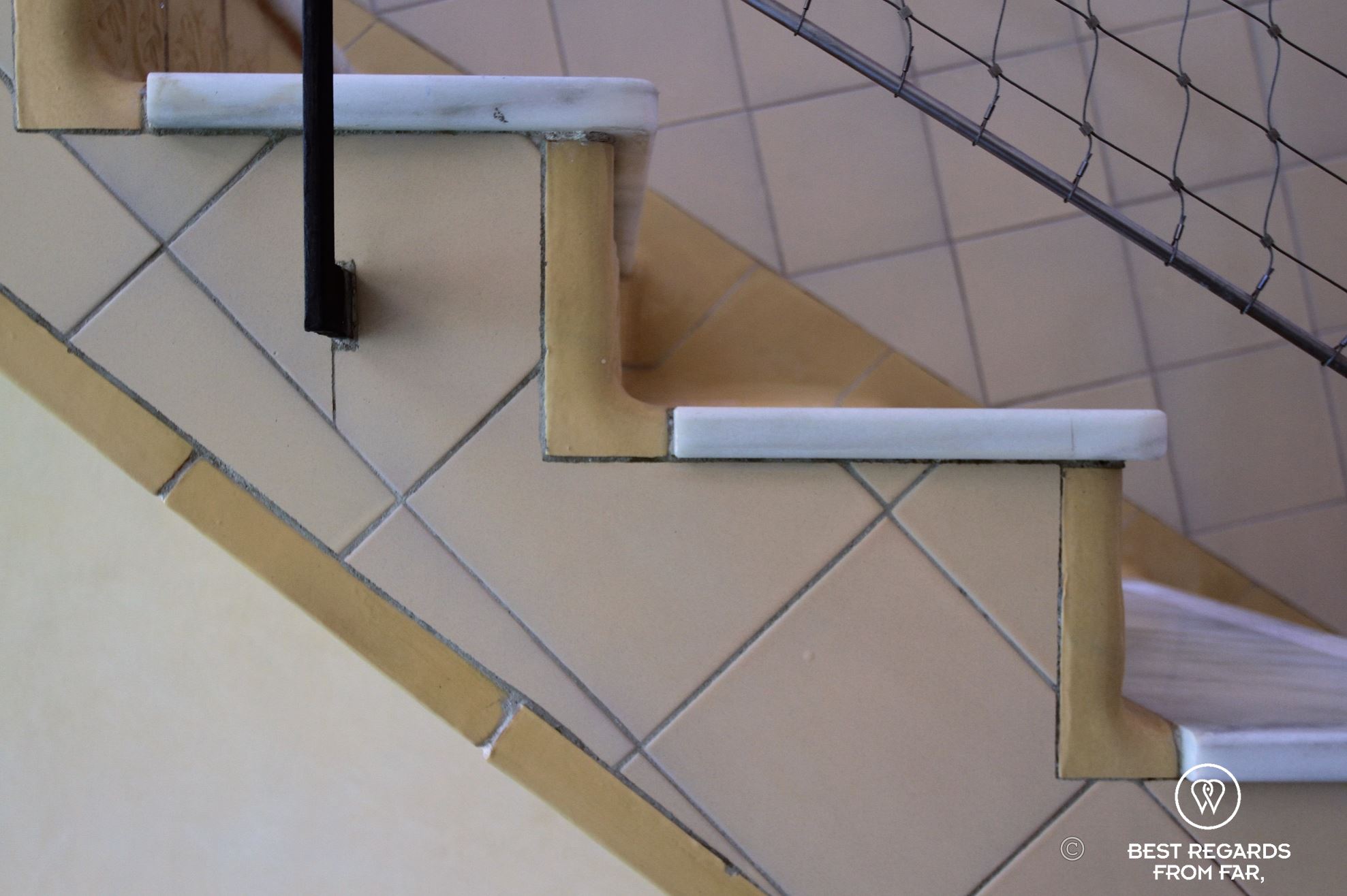 Rounded corners to improve the hygiene of the Sant Pau hospital, Barcelona.