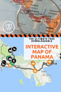 Interactive map Panama PIN