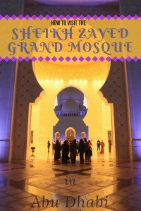Sheikh Zayed Grand Mosque 1 - Pinterest Pin