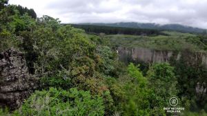 Mac Mac falls from a distance, Sabie, South Africa.