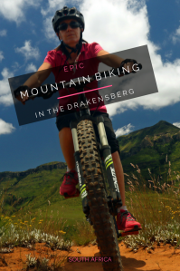 Mountain biking Drakensberg - Pin
