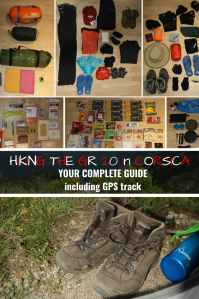GR 20 your complete guide - Pinterest Pin - Corsica, France
