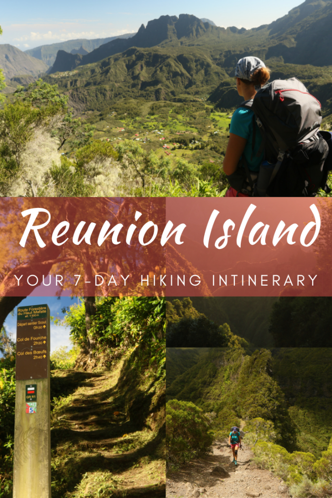 Pin it to experience multiday hiking on Réunion Island later!