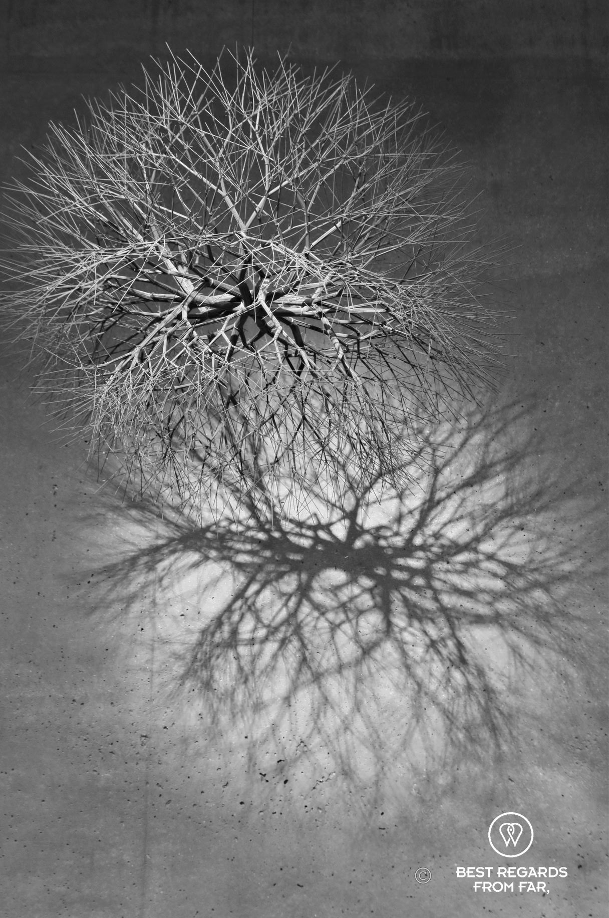 Modern art with a play of light.