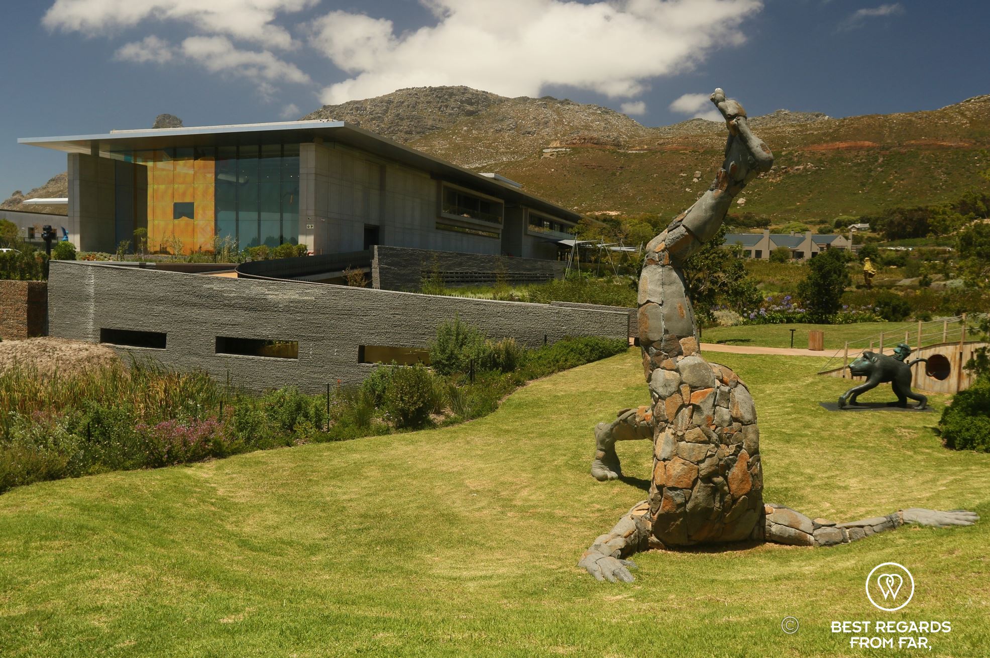 Sculpture in the garden of the Norval Foundation