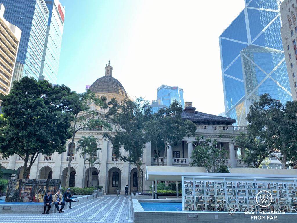 Business district, central, Hong Kong Island