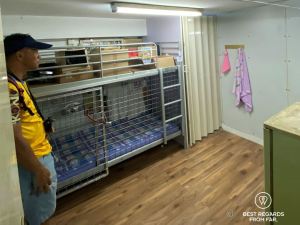 Cage beds in Kowloon, Hong Kong