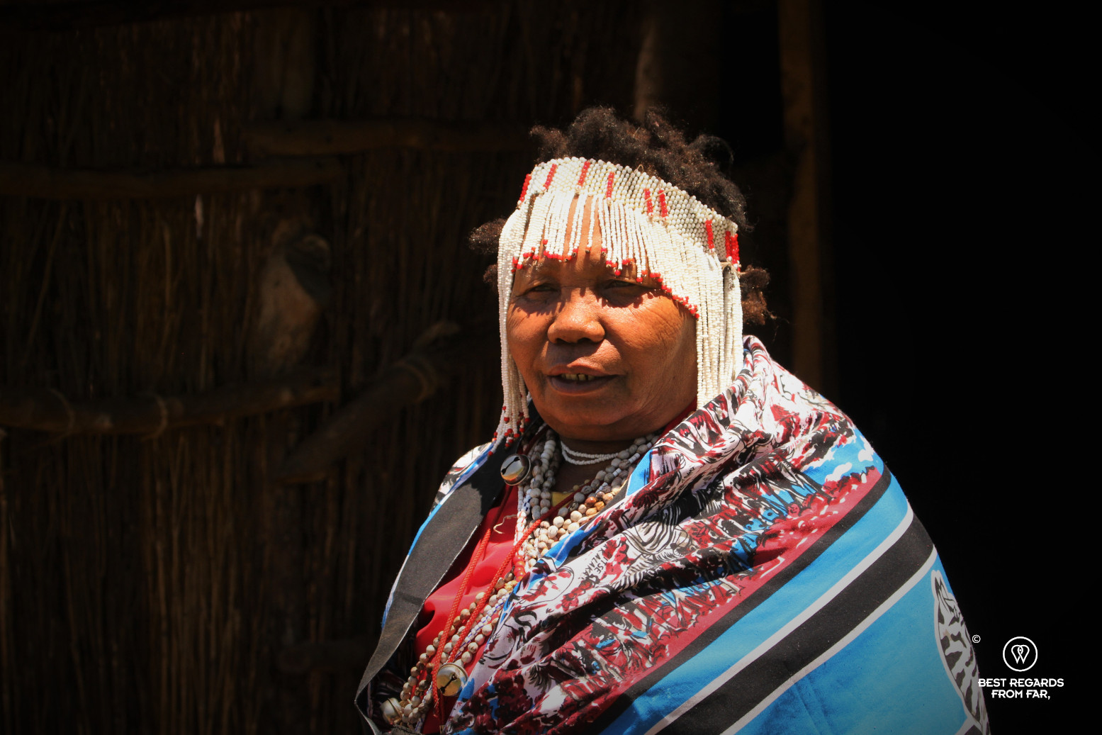 Traditional healer in Eastern Lesotho