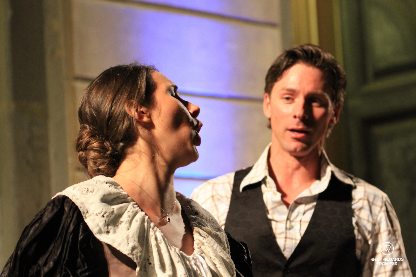 Giglio Theatre: La Boheme by Puccini, Lucca, Italy.