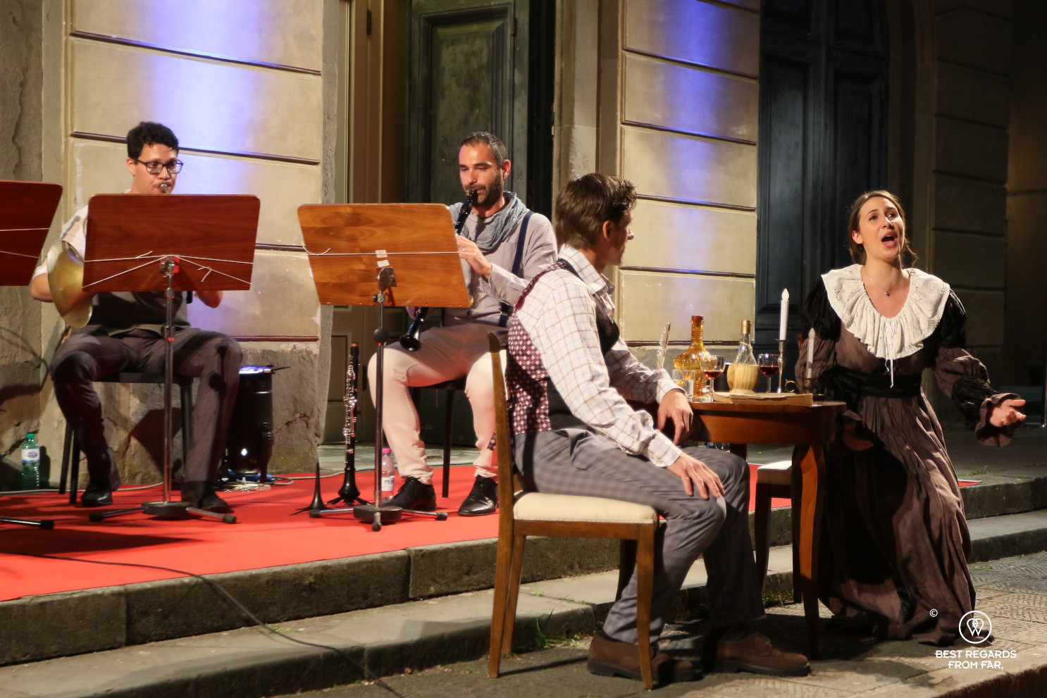 Giglio Theatre: La Boheme by Puccini, Lucca, Italy.