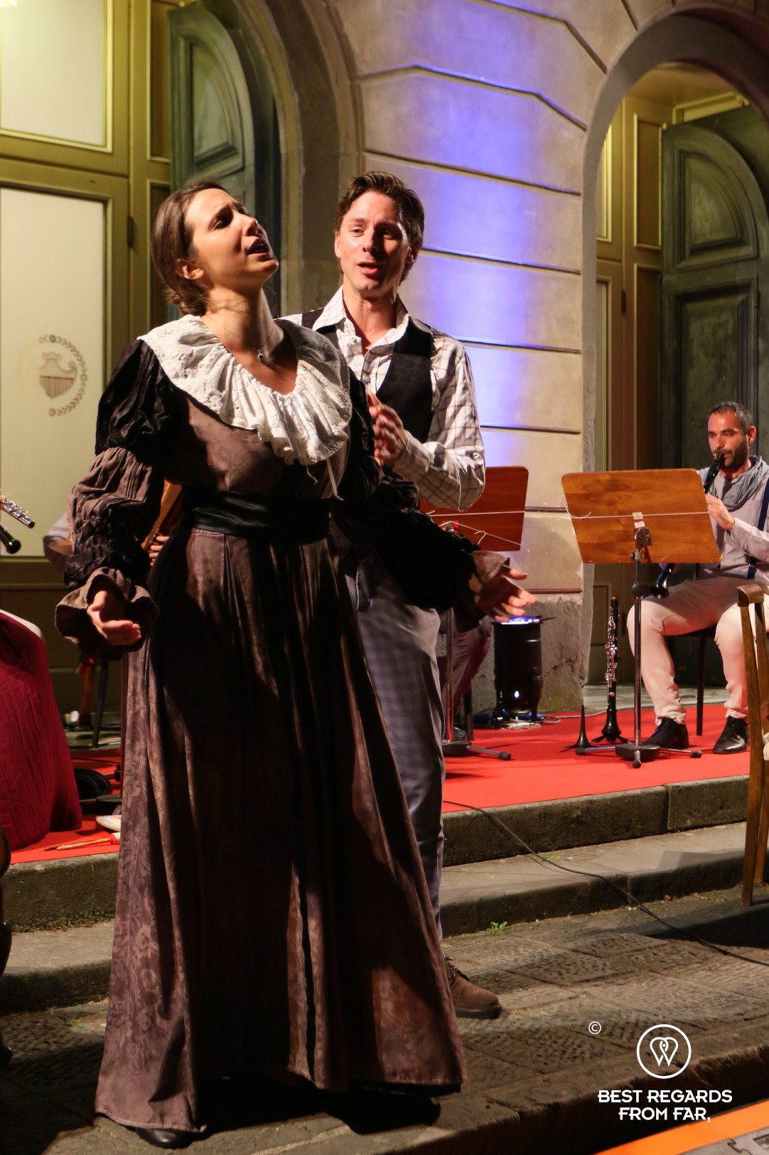 Giglio Theatre: La Boheme by Puccini, Lucca, Italy.