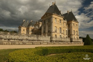Castle of Vaux-le-Vicomte, France.