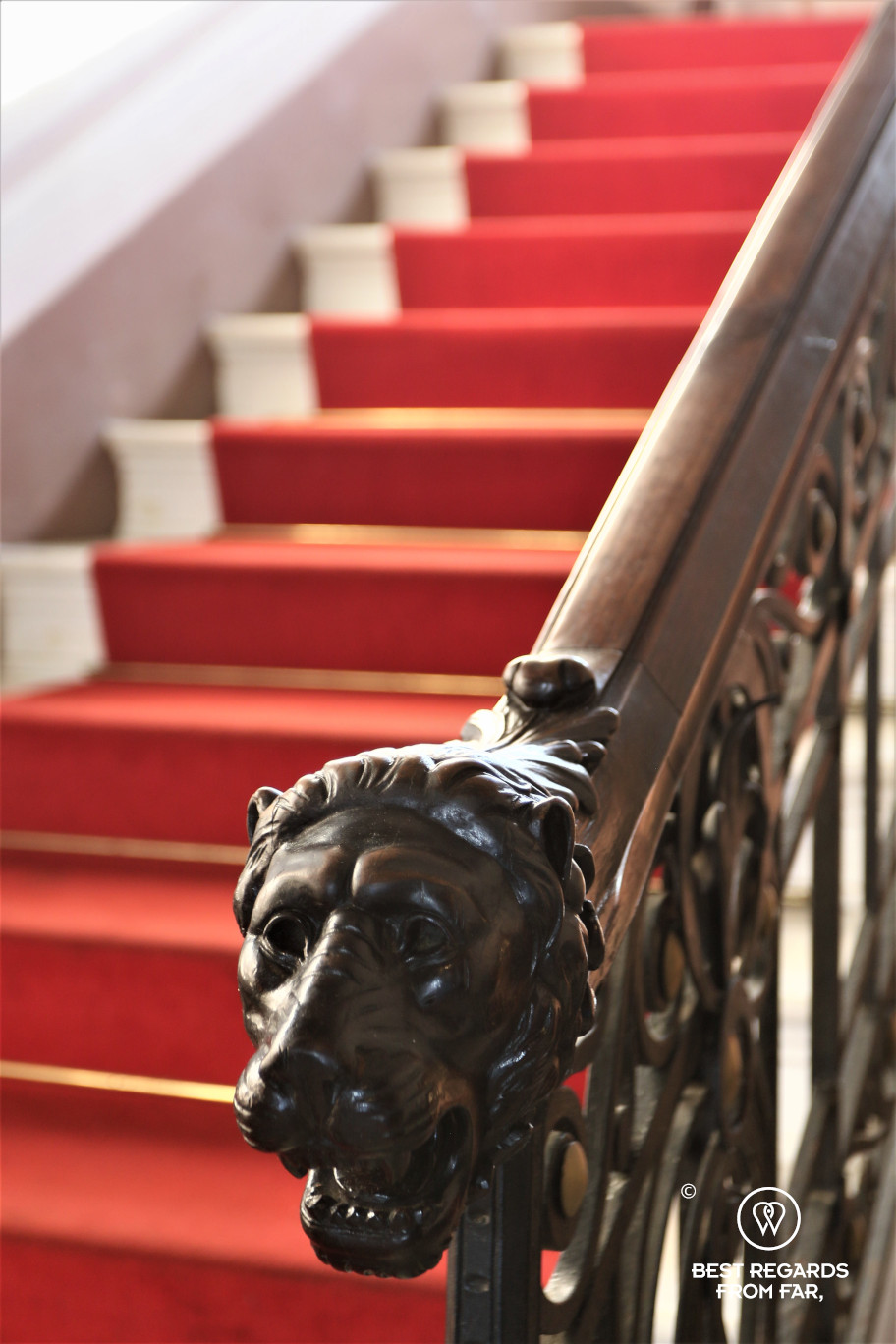 The Lyberty-style Villa Moorings decor in Barga, Italy.