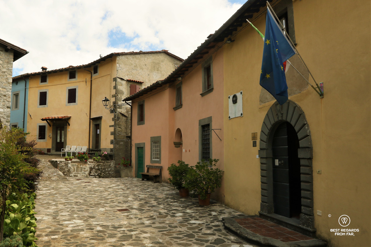 Puccini family home in the small village of Celle dei Puccini, Italy