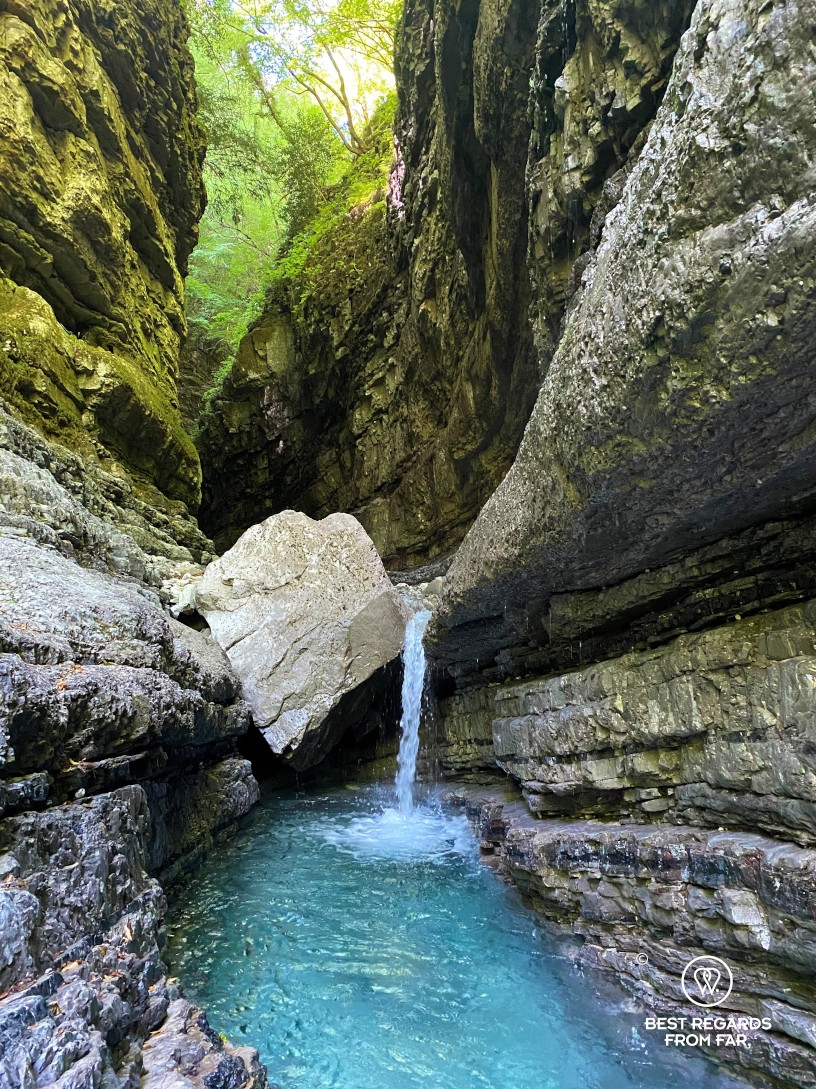 The Pelago Canyon by Bagni di Lucca, Italy.