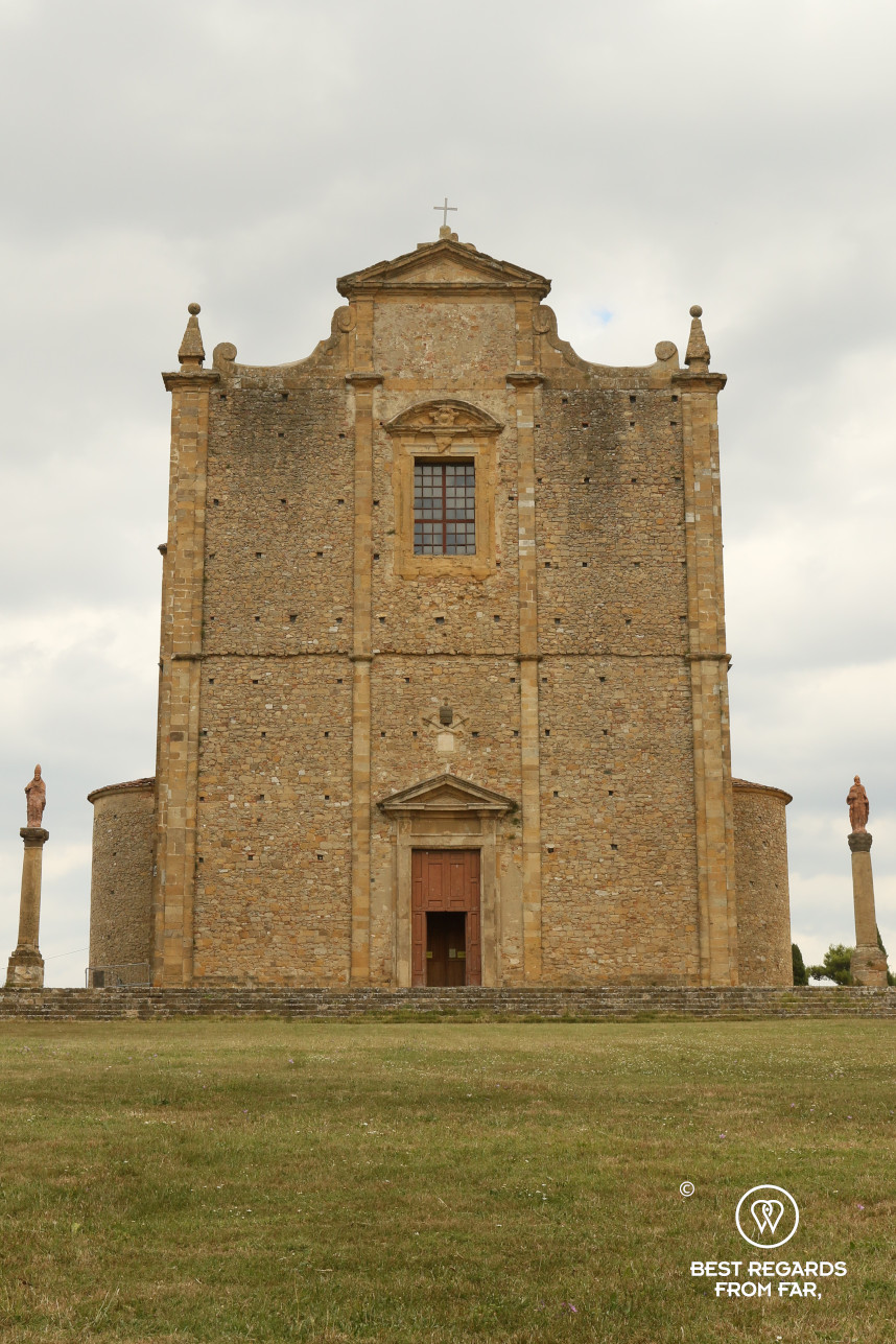 San Giusto Church in Volterra, Tuscany, Italy