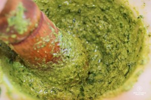 Handmade pesto!