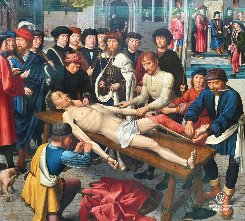 The Groeninge Museum: Judgement of Cambyses by Gerard David, Bruges