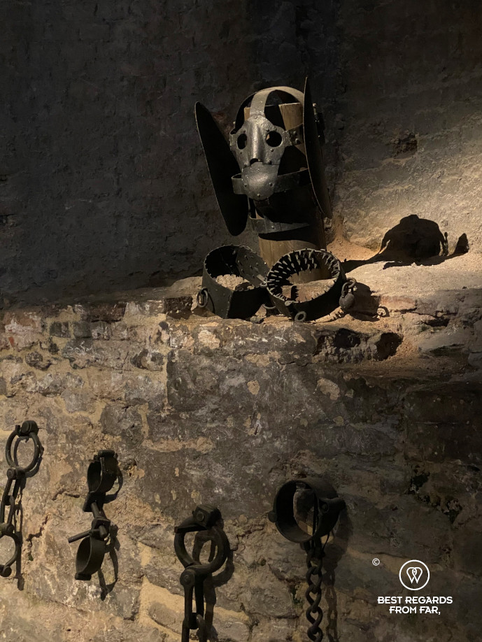 Torture chamber of the Castle of the Counts, Ghent, Belgium