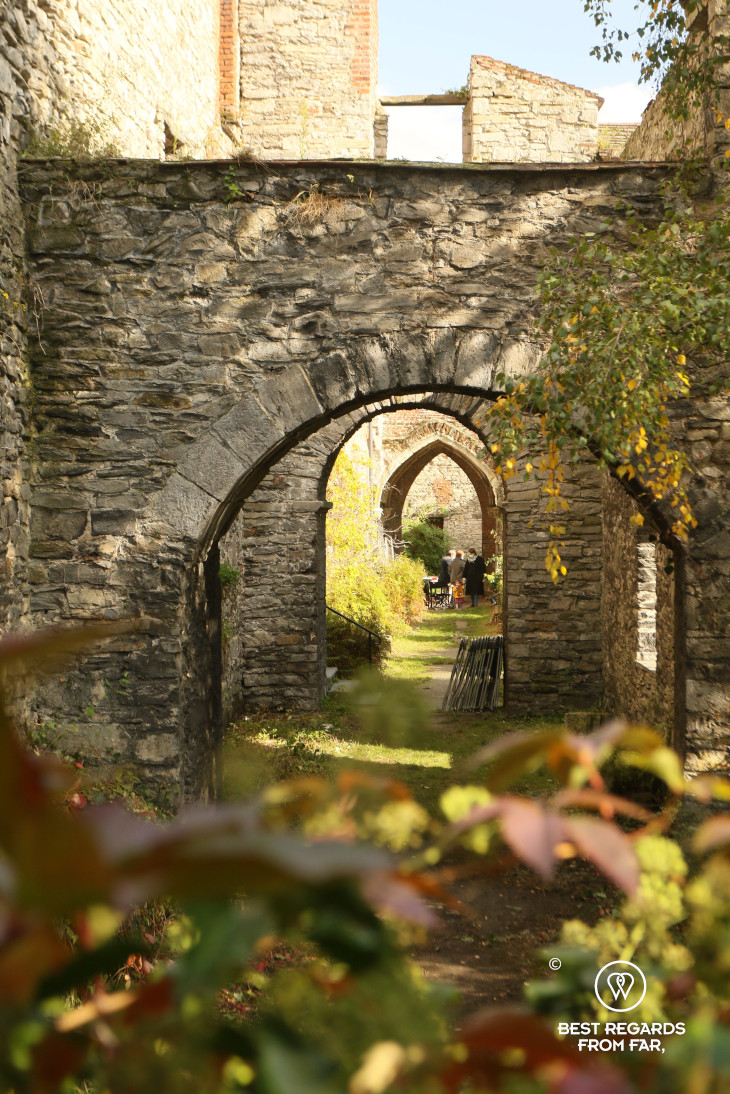 Saint Bavo Abbey Garden, Ghent, Belgium