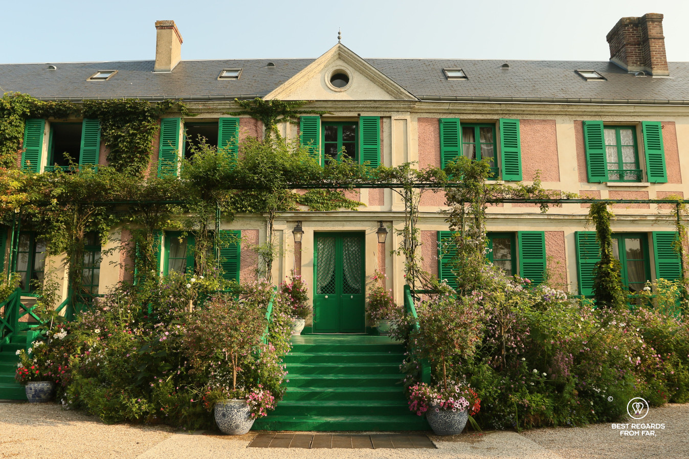 Claude Monet's house in Giverny, France