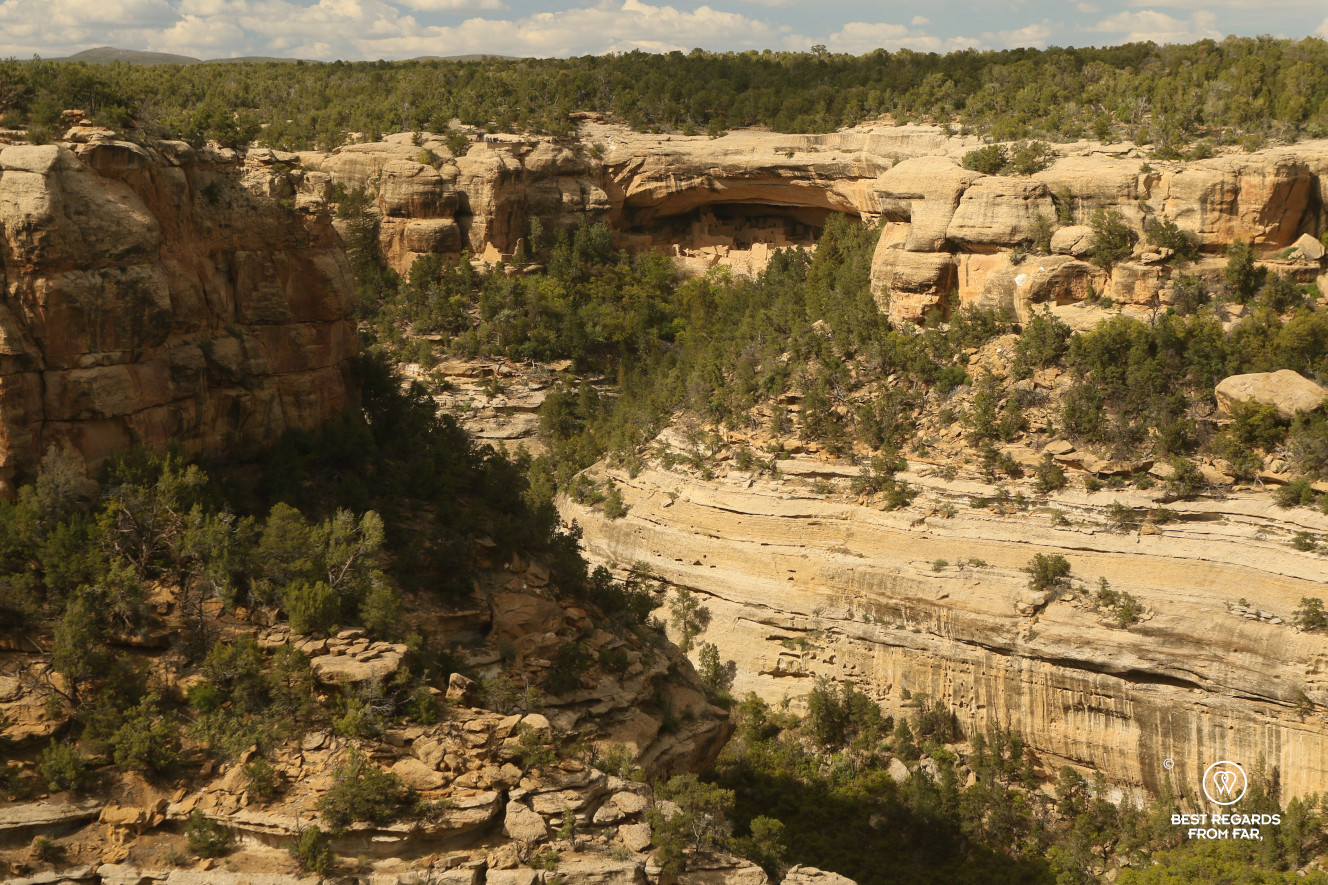 Cliff Palace in Mesa Verde National Park, Utah, USA