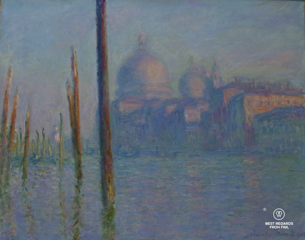 The Grand Canal, Venice by Claude Monet, San Francisco De Young Museum
