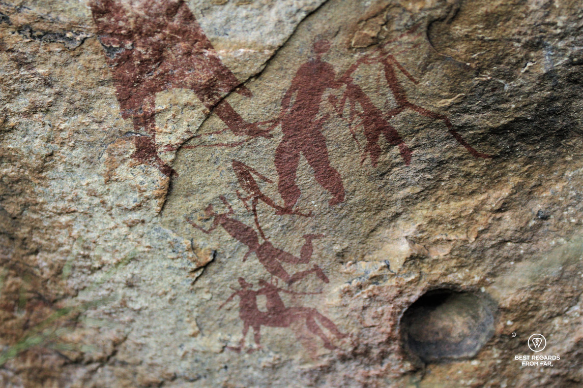 Bushmen rock art, Drakensberg, South Africa
