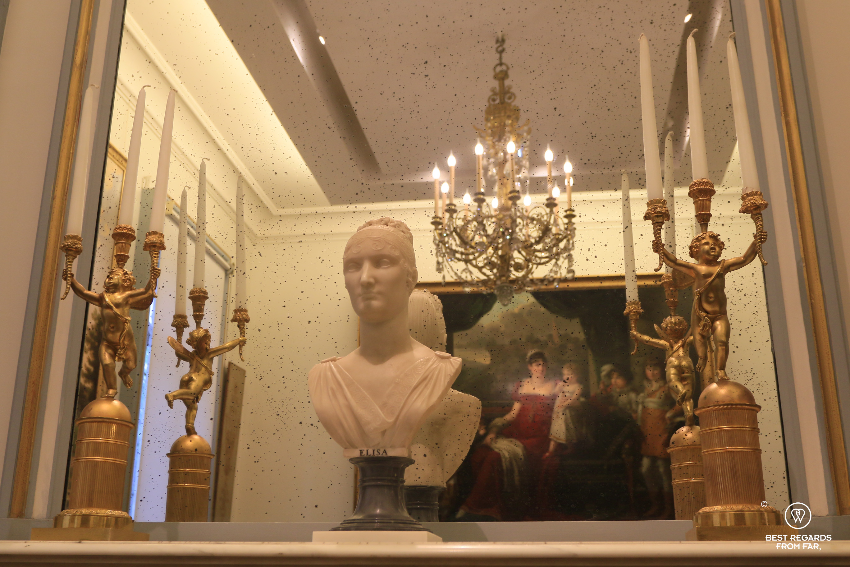 Art reflection at the Musée Marmottan Monet, Paris