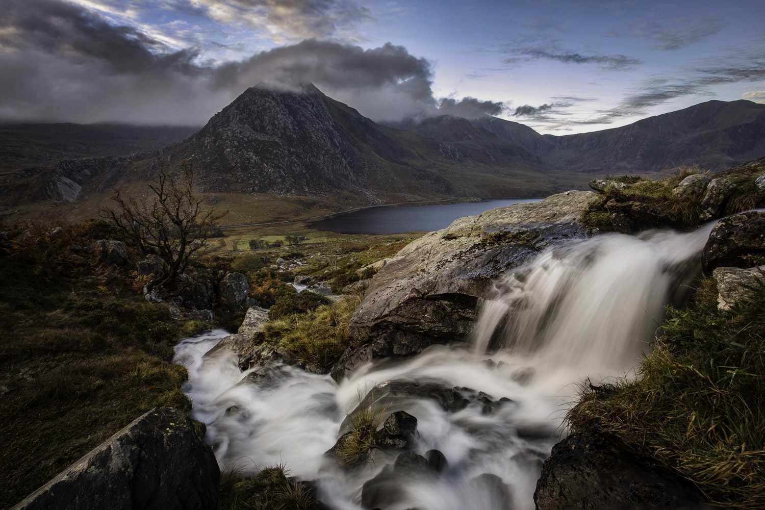 Waterfall in Snowdonia National Park