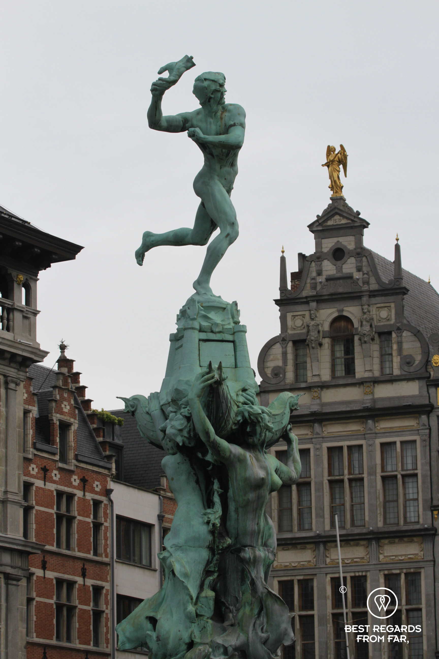 Barbo on the Grote Markt, Antwerp, Belgium
