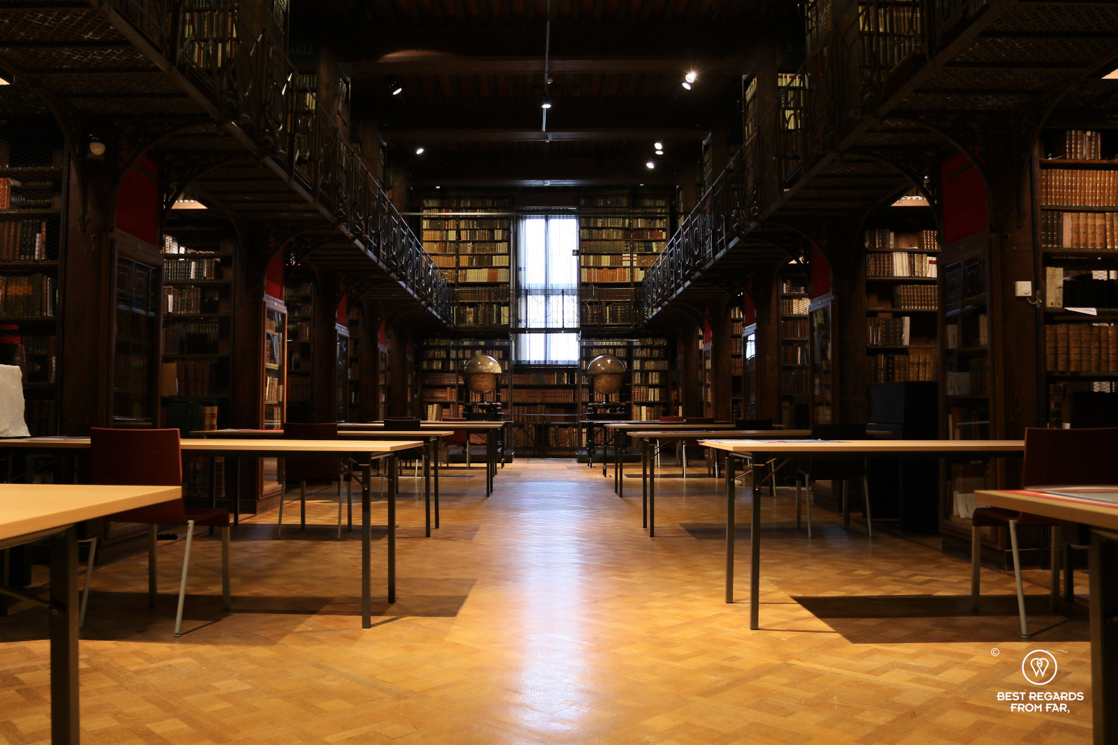 The Nottebohm room at the Hendrik Conscience Library, Antwerp, Belgium