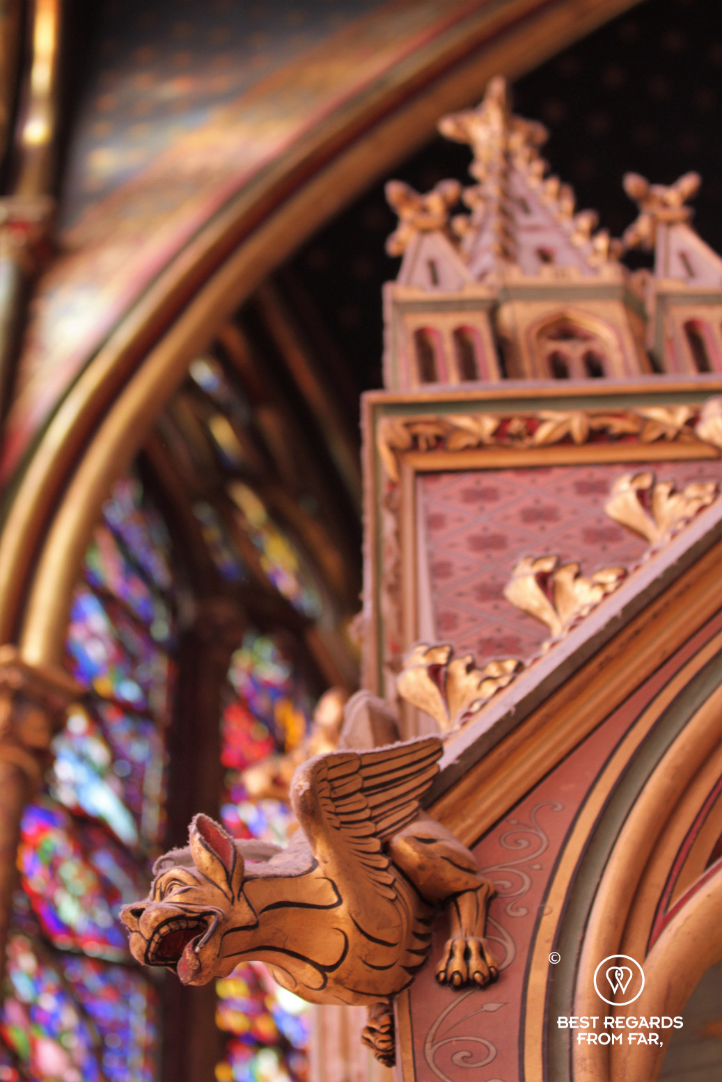 La Sainte Chapelle, Paris, France