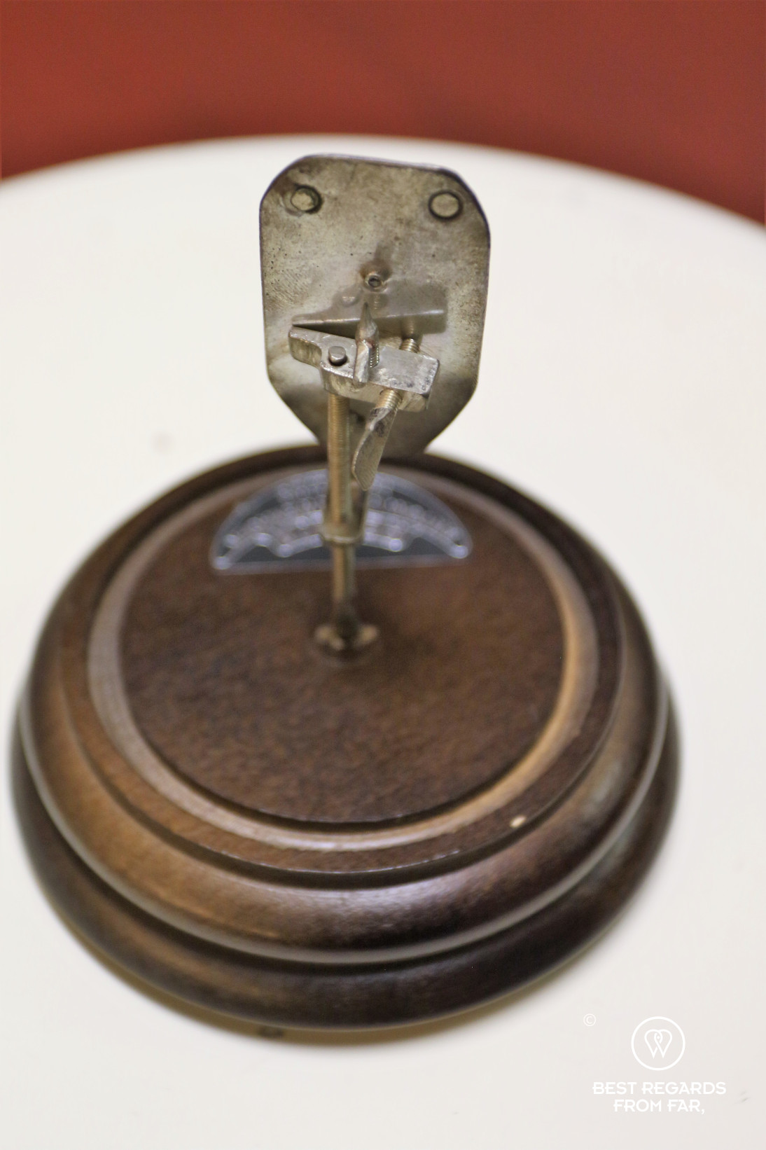 Microspope at Medisch farmaceutisch museum de griffioen, Delft, The Netherlands