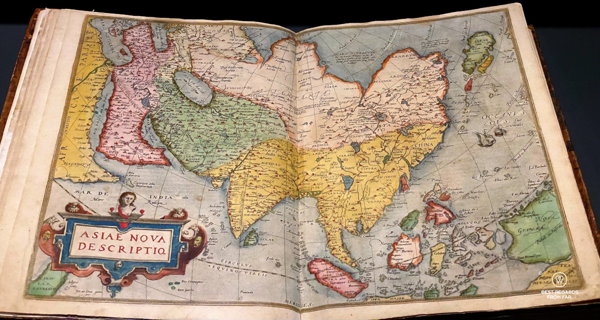 Abraham Ortelius Atlas at the Plantin Moretus Museum, Antwerp