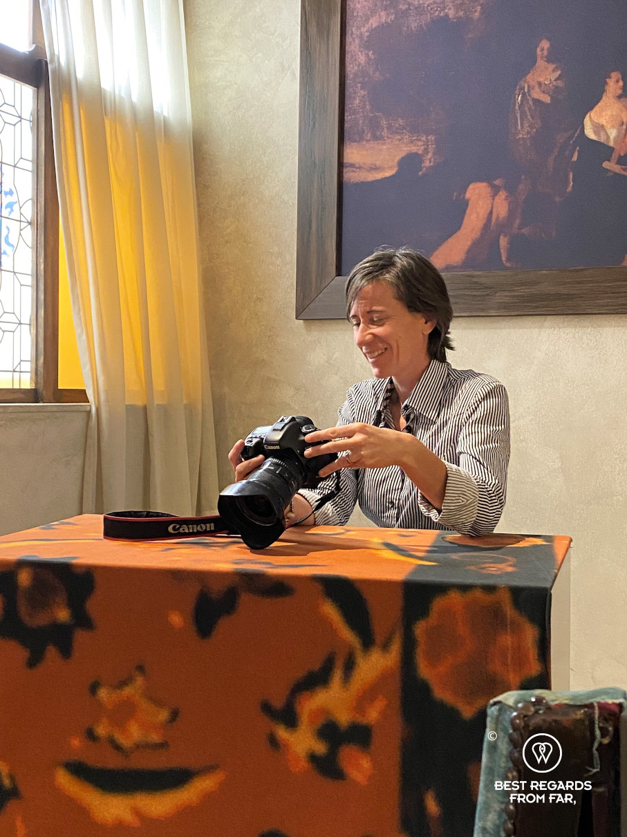 Recreating Vermeer's paintings at Vermeer Centrum, Delft