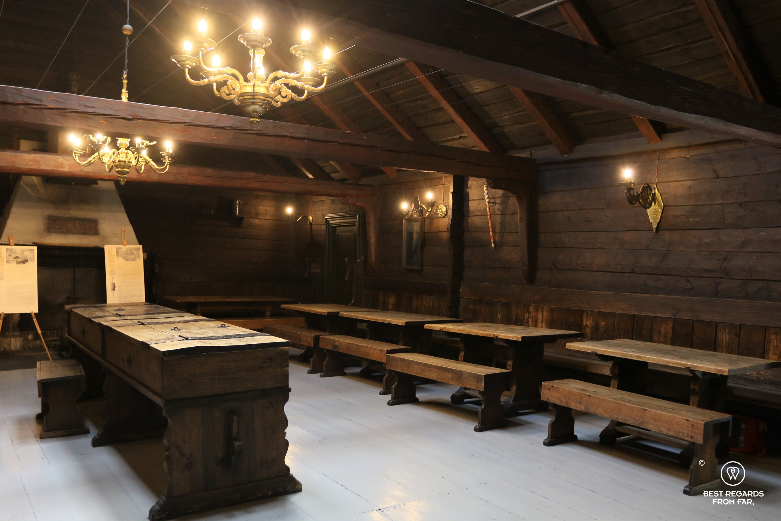 The Schotstuene hanseatic museum, Bryggen, Bergen