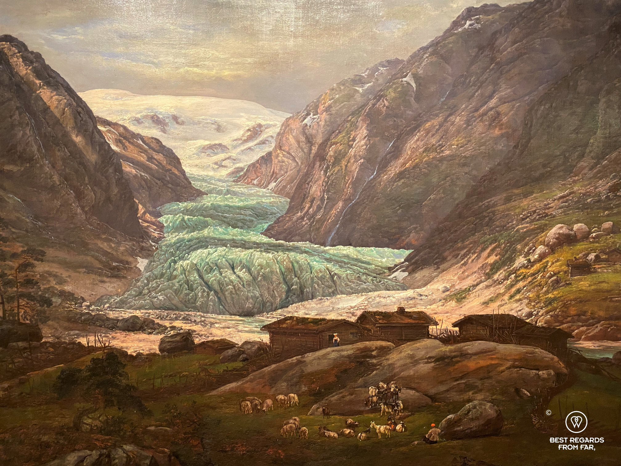 Nigard Glacier by Dahl, Kode 3 museum