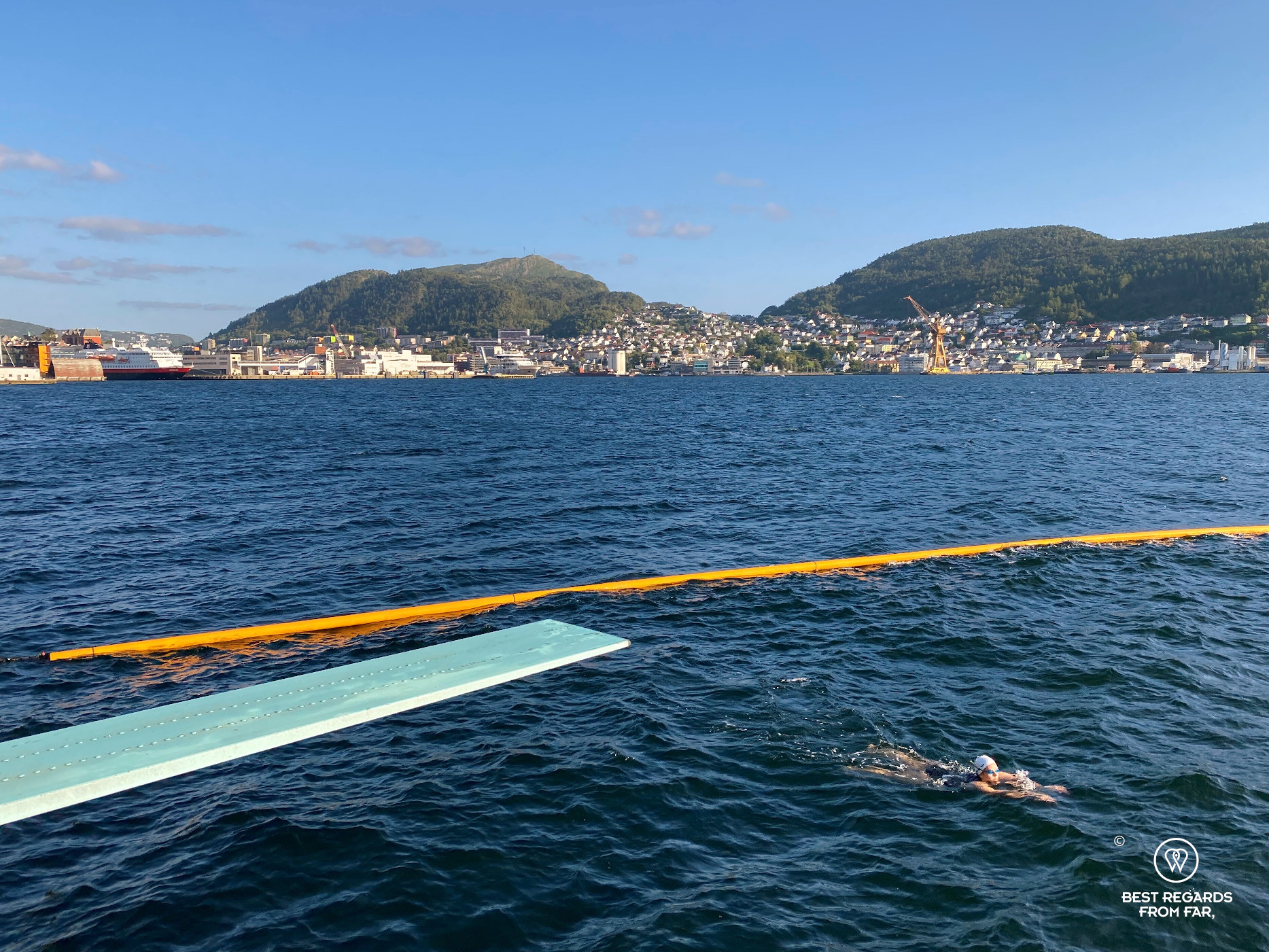 Nordnes seawater pool in Bergen, Norway