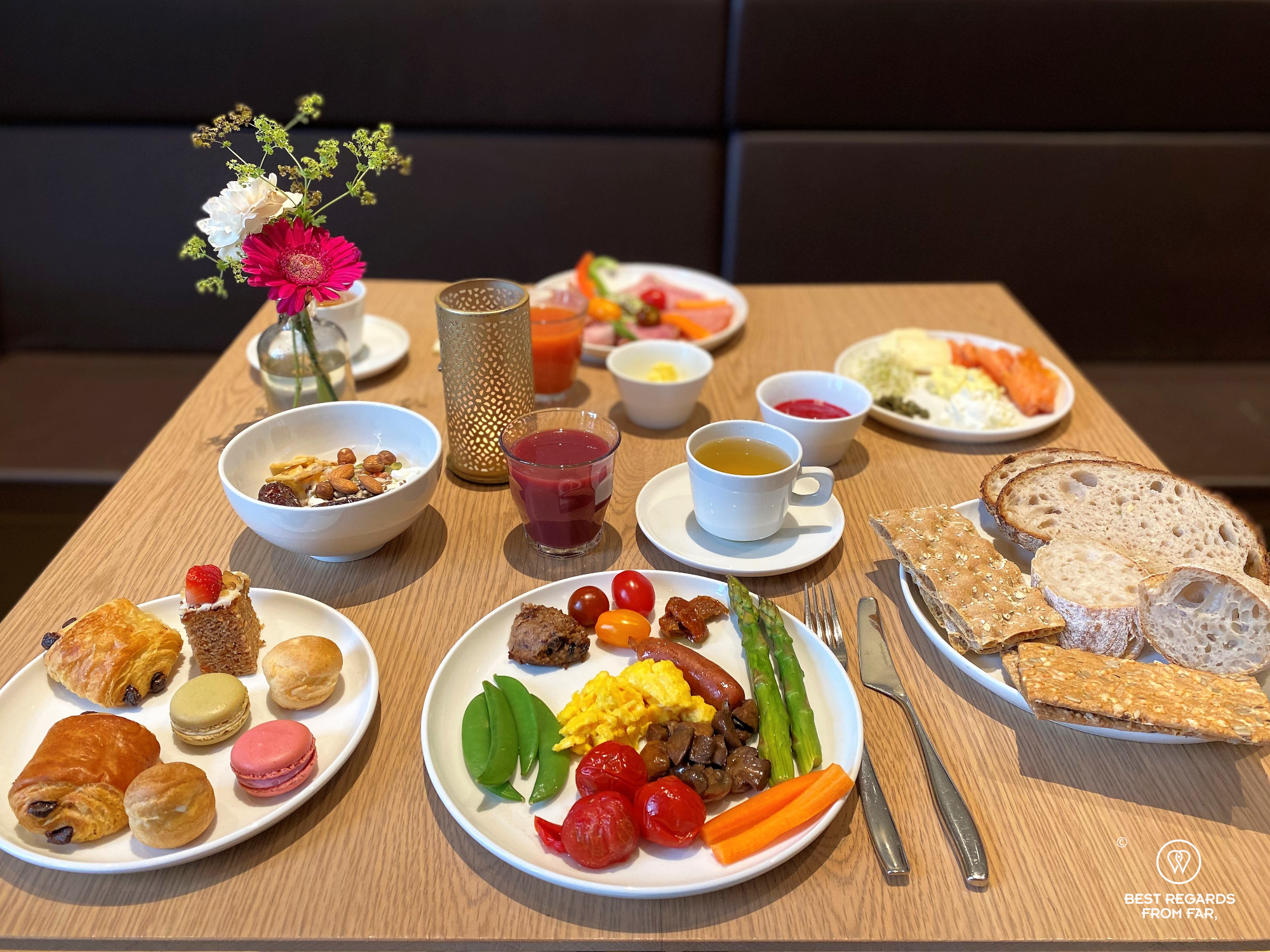 The breakfast of the hotel Bergen Bors, Bergen