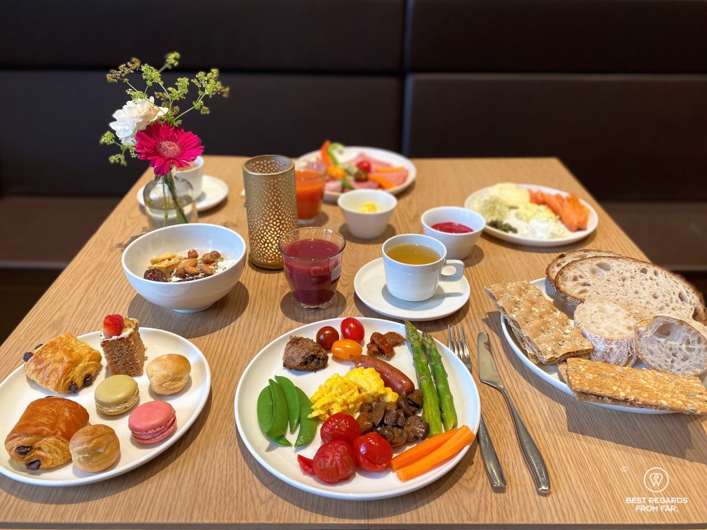 The breakfast of the hotel Bergen Bors, Bergen