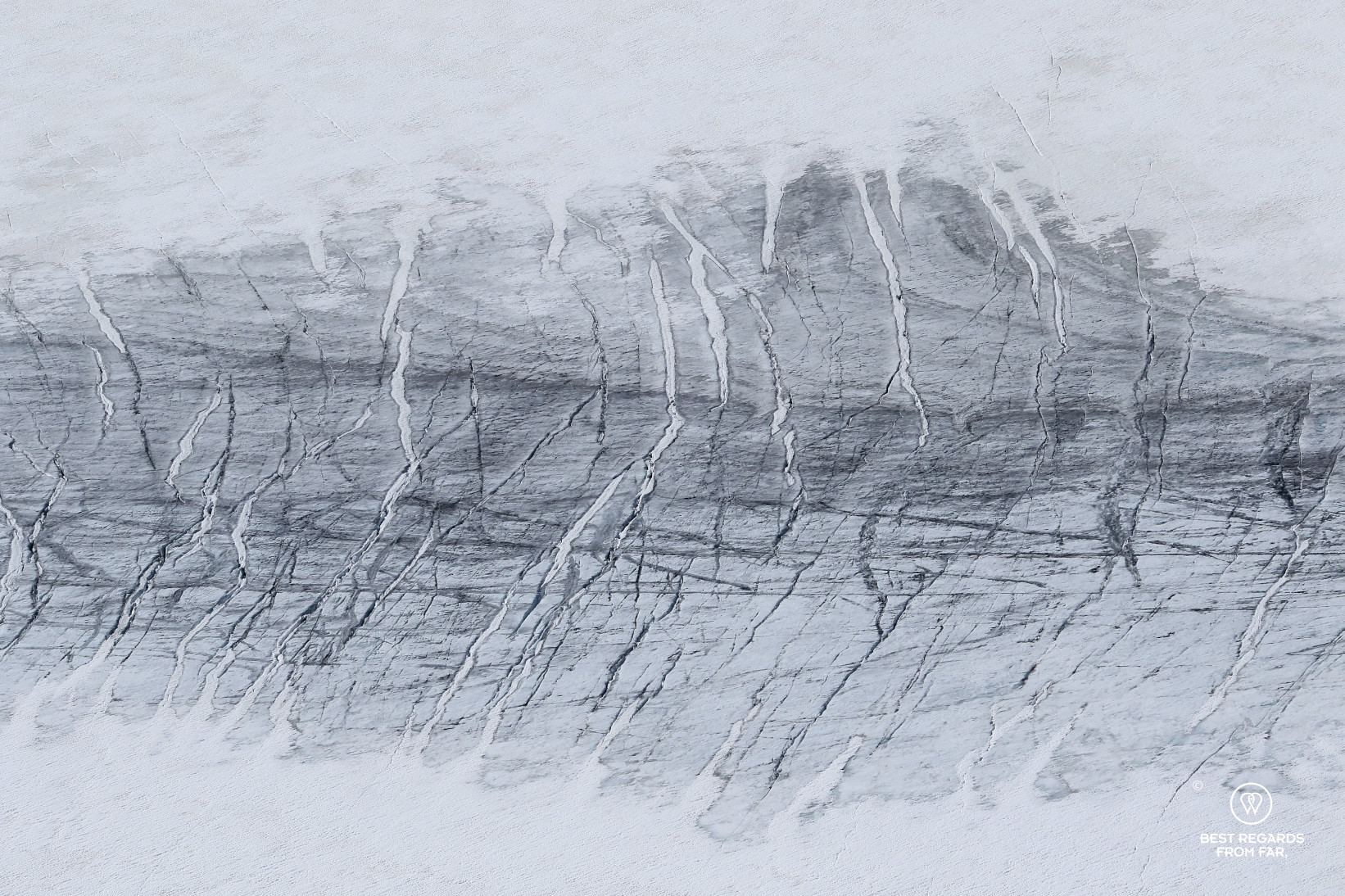 Close-up of the Galdhøpiggen Glacier, Norway